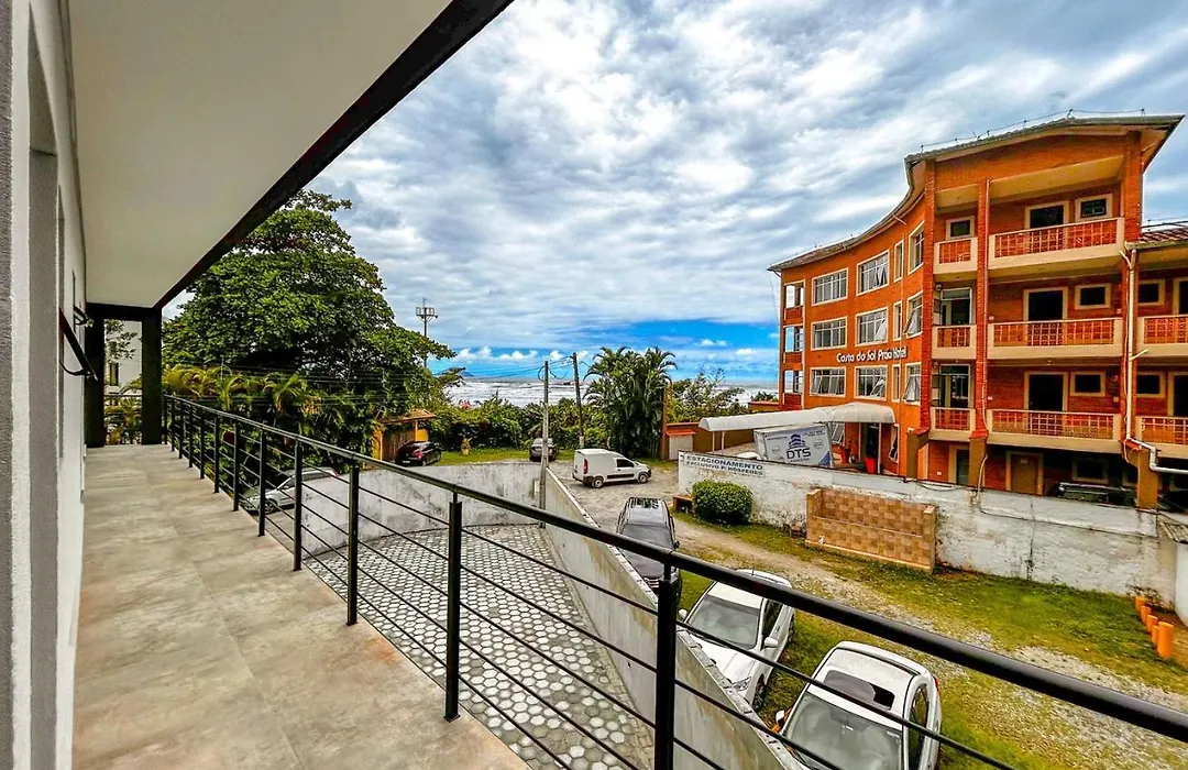 Incrivel Flat A Beira Mar Na Praia De Guaratuba Sp-1