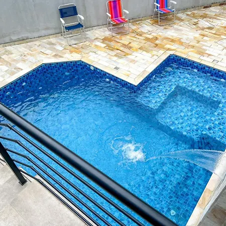 Incrivel Flat A Beira Mar Na Praia De Guaratuba Sp-2